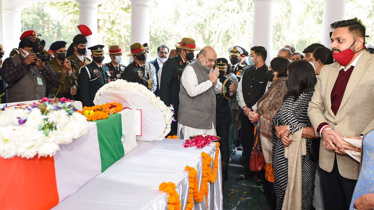 CDS बिपिन रावत का अंतिम संस्कार