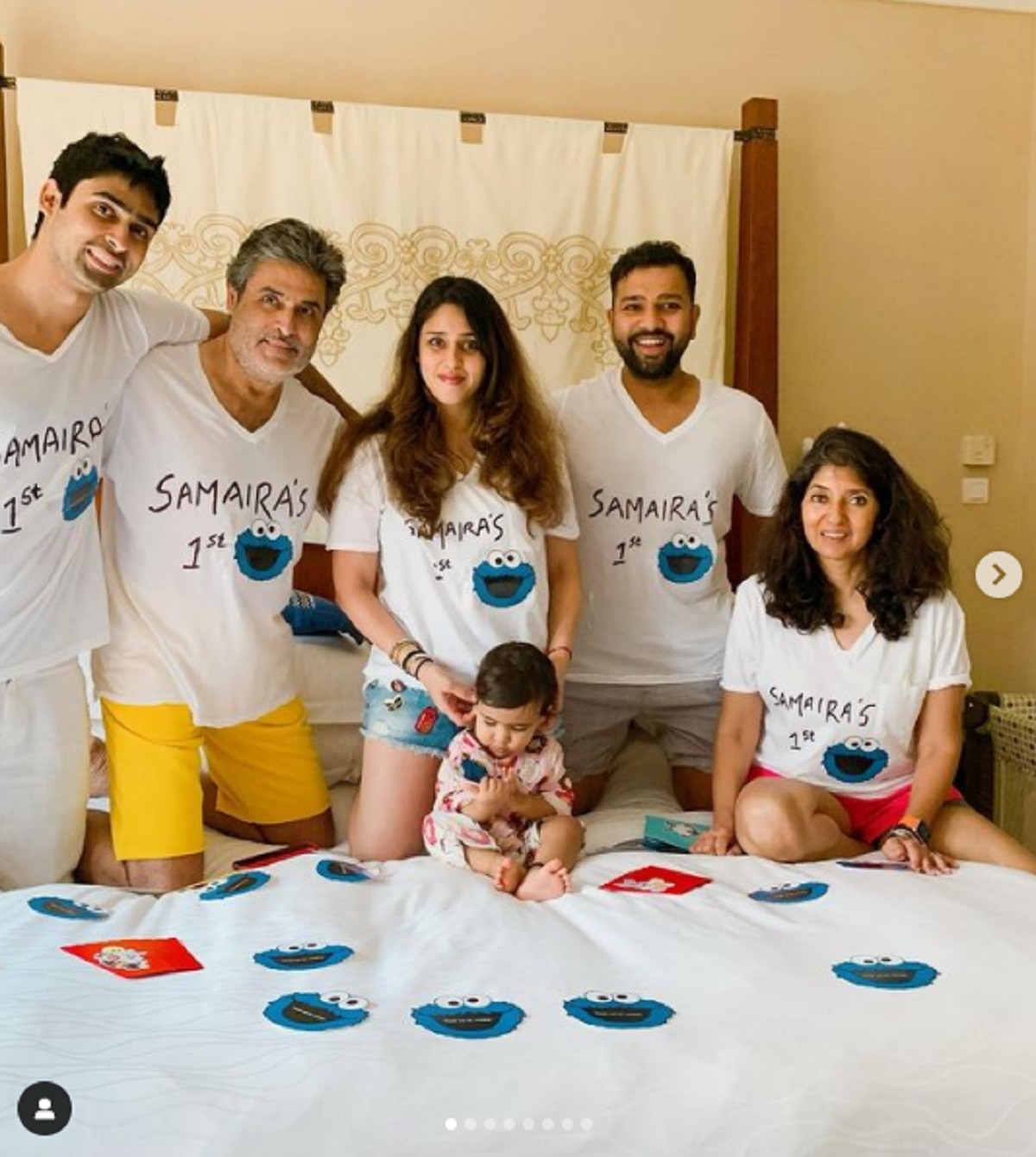 Samaira Sharma 1st Birthday pic