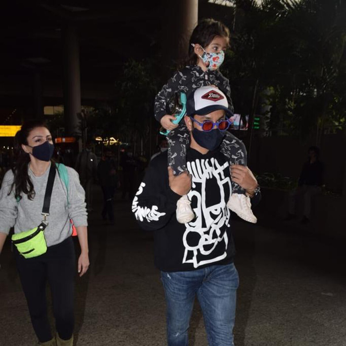 सोहा अली खान और कुणाल खेमु 