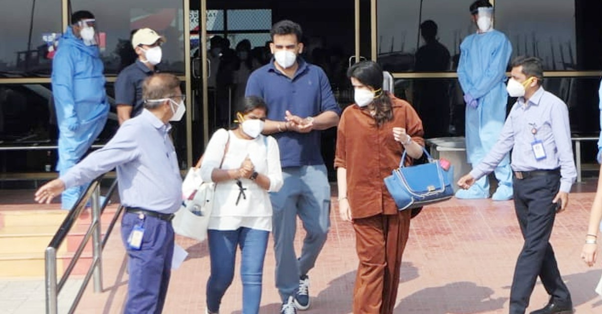 Zaheer Khan and Family