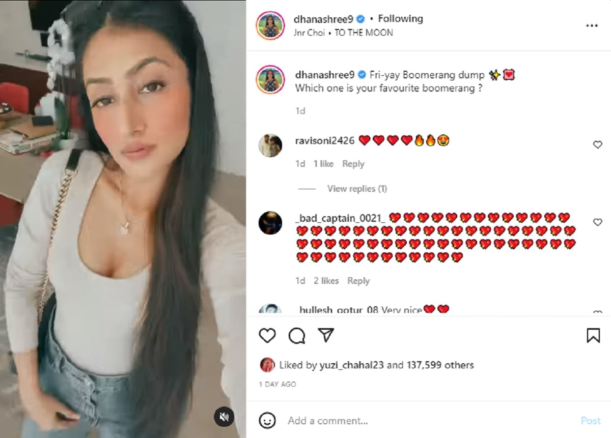 Chahal Wife Dhanashree