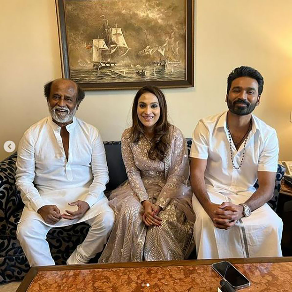 धनुष, ऐश्वर्या रजनीकांत