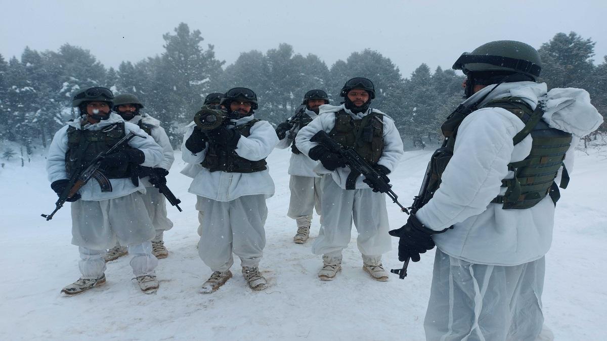 Indian Army soldiers