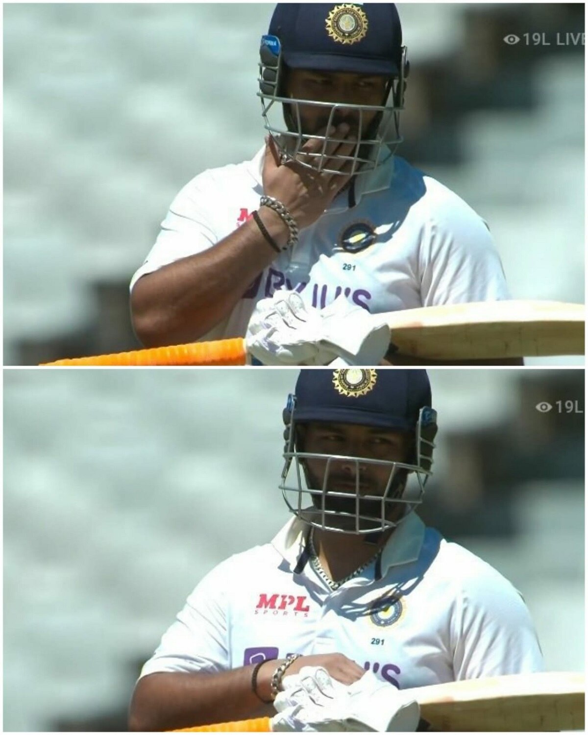 Rishabh Pant in Cape town