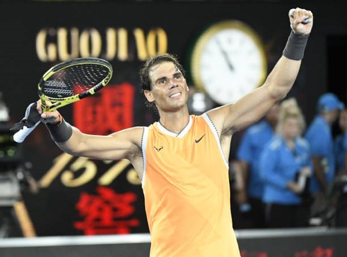 Rafael Nadal 2009 Aus Open (Getty)
