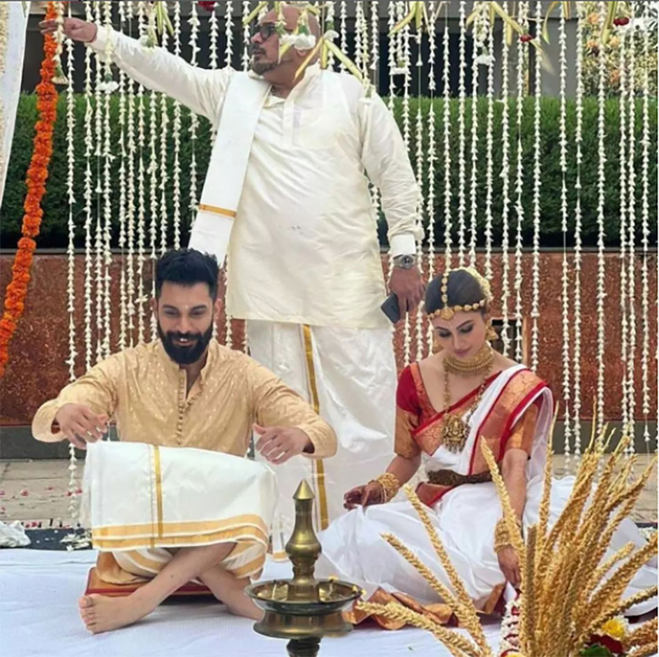 मौनी रॉय, सूरज नांबियार 