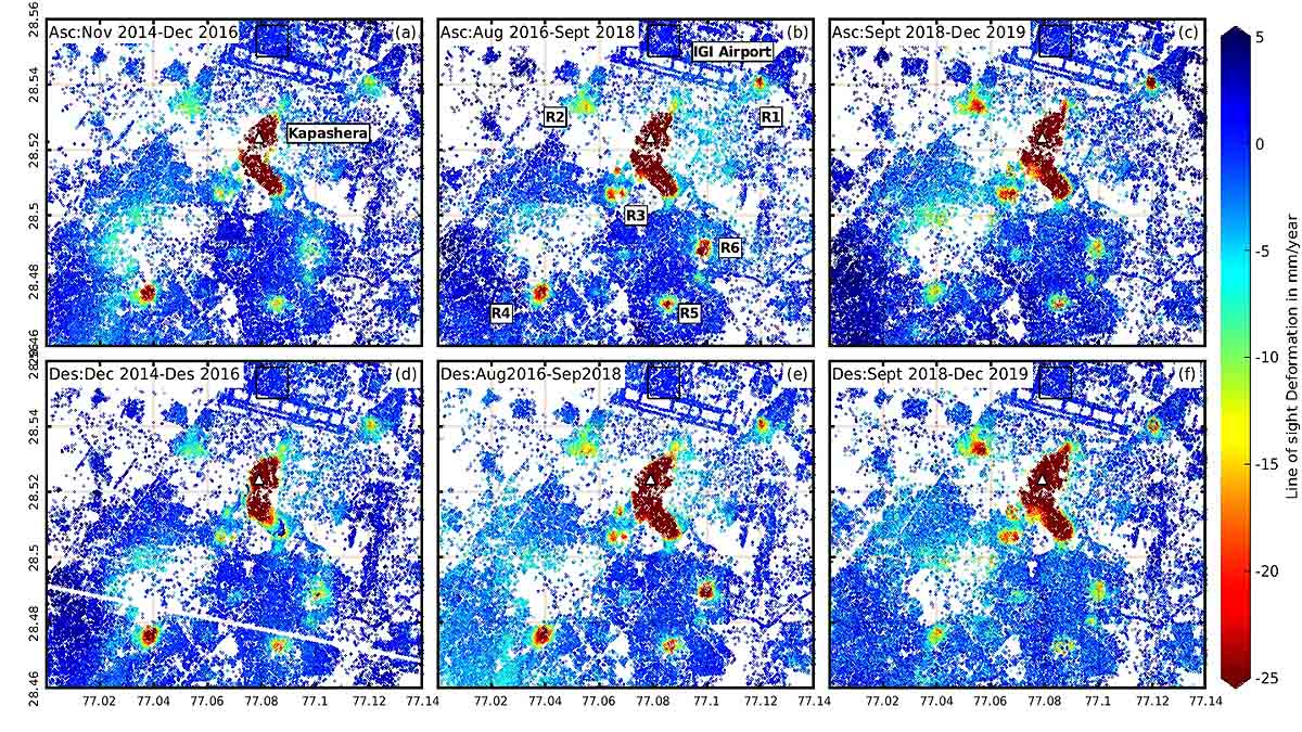 Groundwater extraction in Delhi NCR