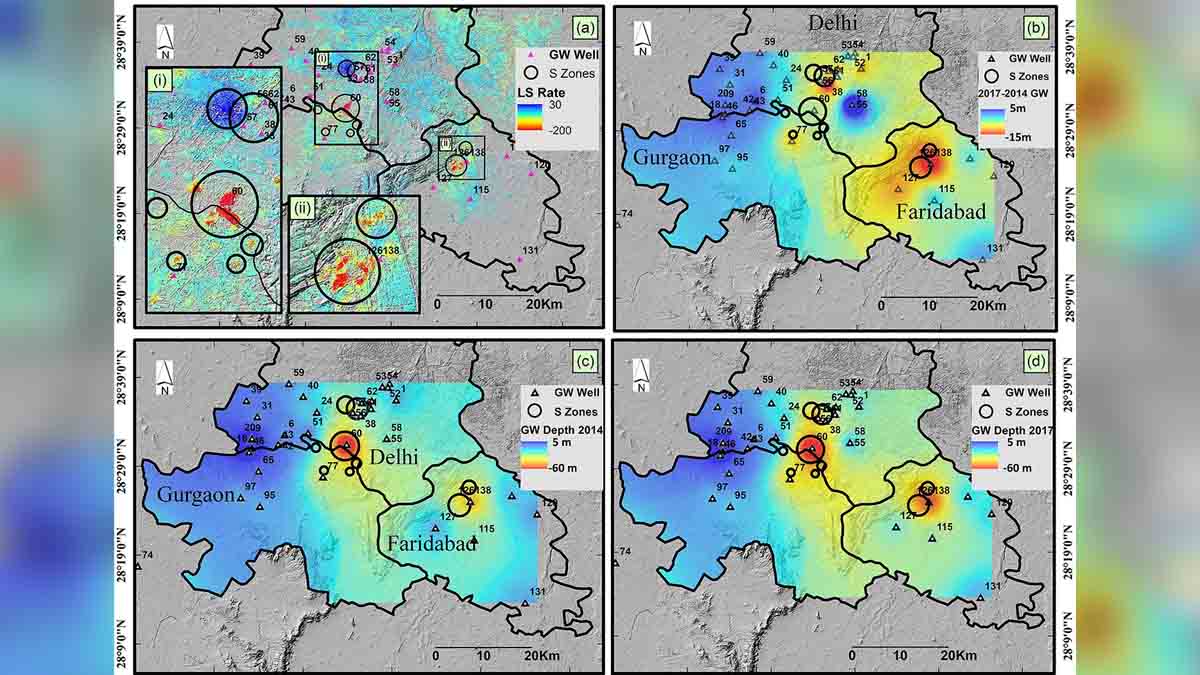 Groundwater extraction in Delhi NCR
