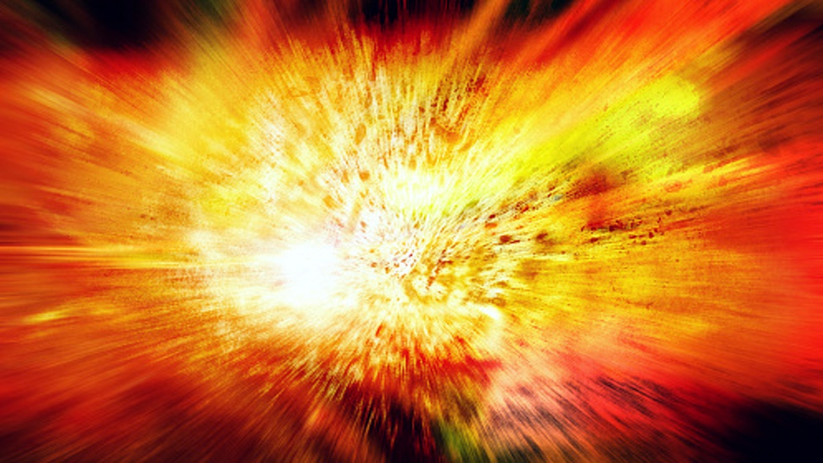 Star Exploded in Real time