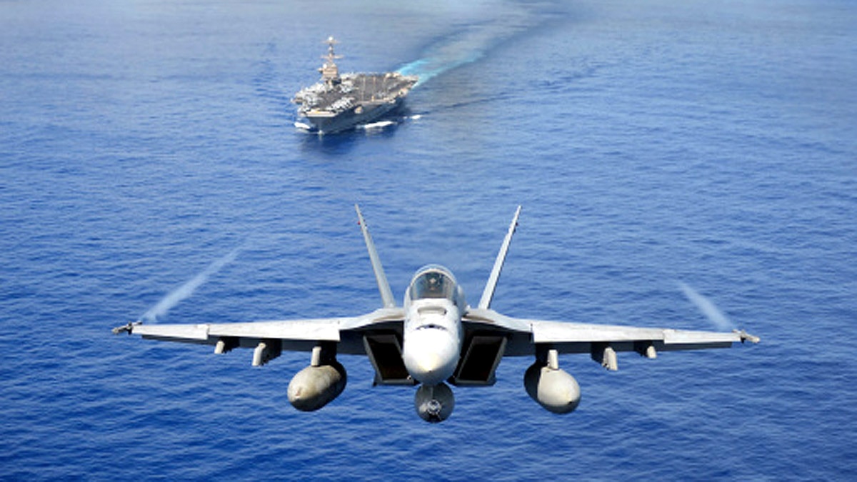 IAC Vikrant Super Hornet