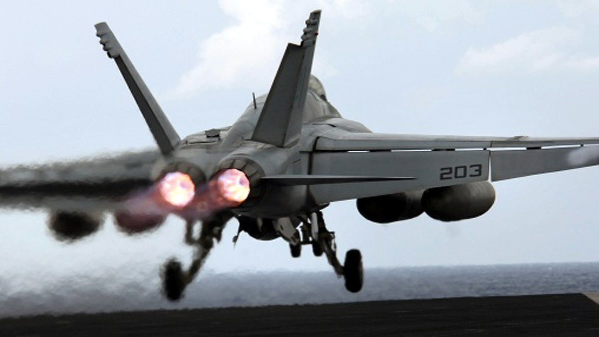 IAC Vikrant Super Hornet