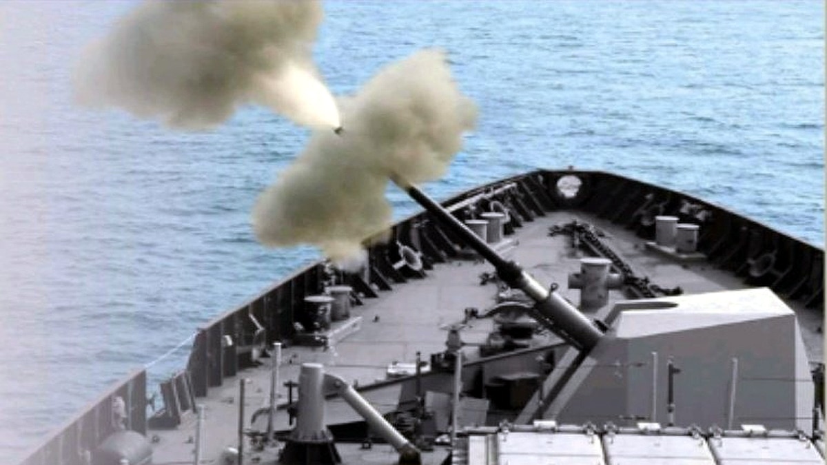 BrahMos missile INS Visakhapatnam