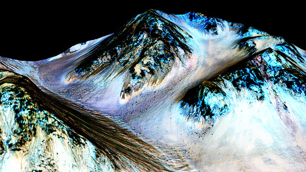 mars reconnaissance orbiter water