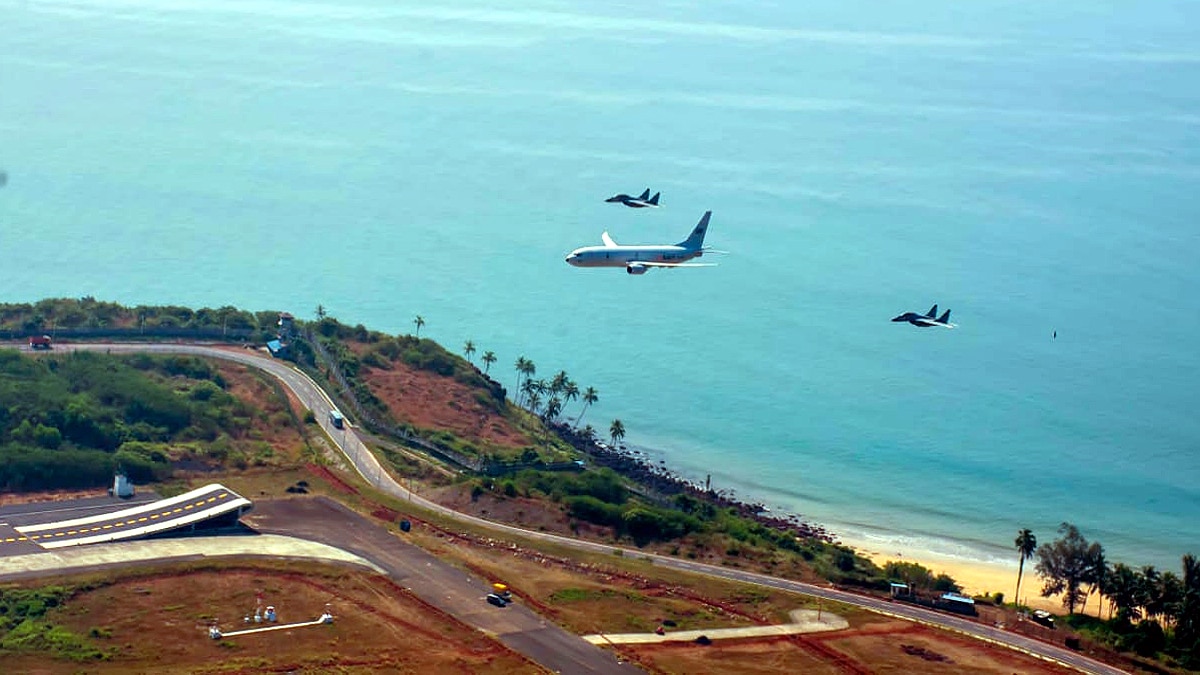 Indian Navy Poseidon 8i Aircraft
