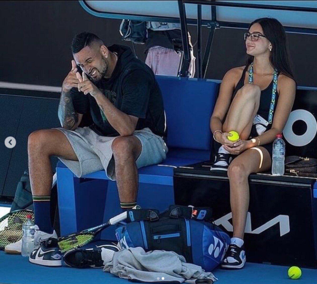 NICK KYRGIOS aus open