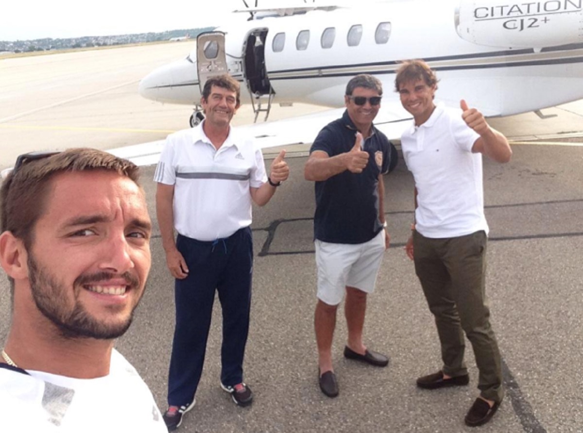 Rafael Nadal Private Plane