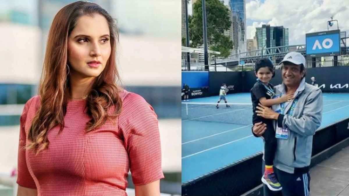 Sania Son Izhaan and Father Imran Mirza