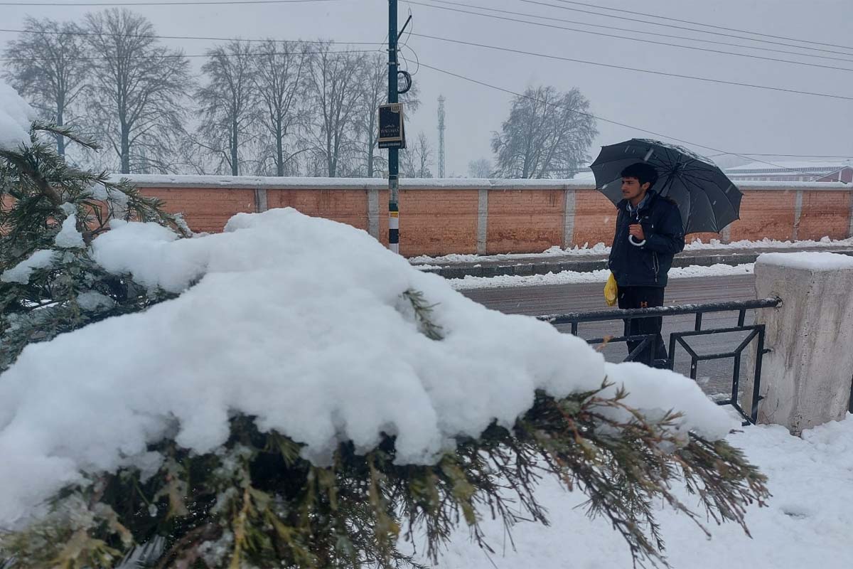Snowfall in India