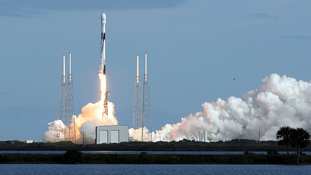 Elon Musk SpaceX rocket Hit Moon