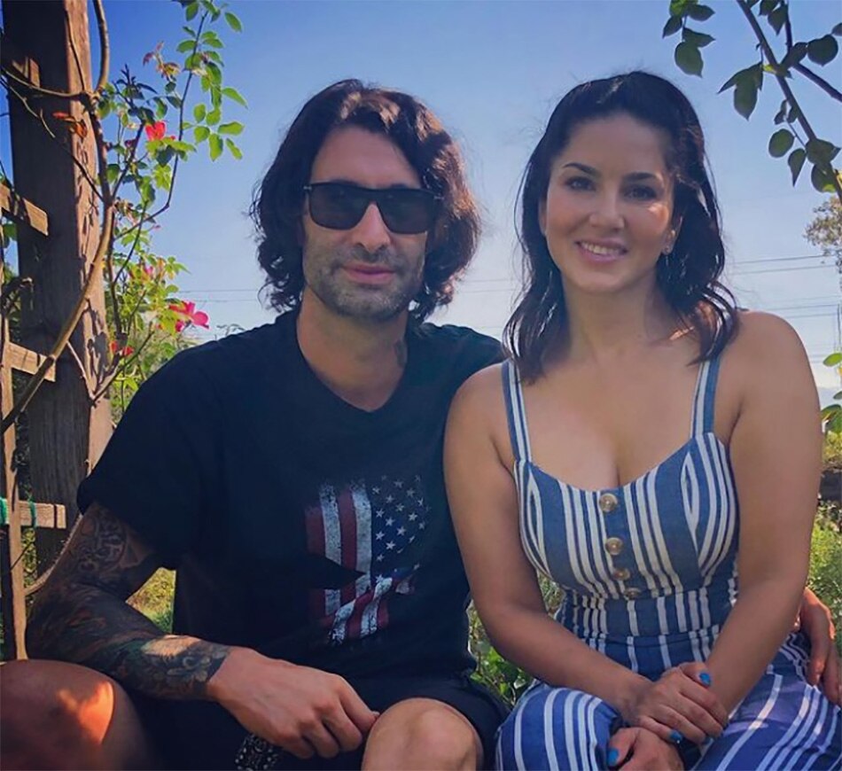 सनी लियोनी-डेन‍ियल वेबर 