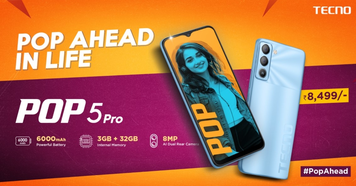 Tecno Pop 5 Pro Tecno Pop 5 Pro