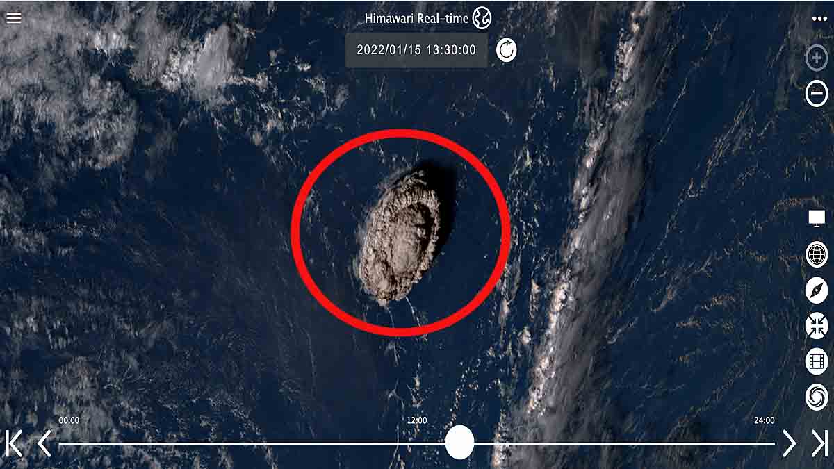 Tonga Volcano Eruption Tsunami