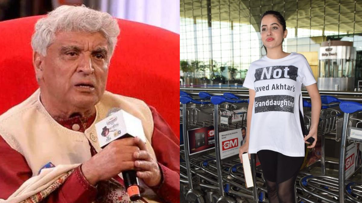 Urfi Javed का नया ड्रामा, हाथ में गीता, टीशर्ट पर लिखा जावेद अख्तर का नाम, क्या है वजह