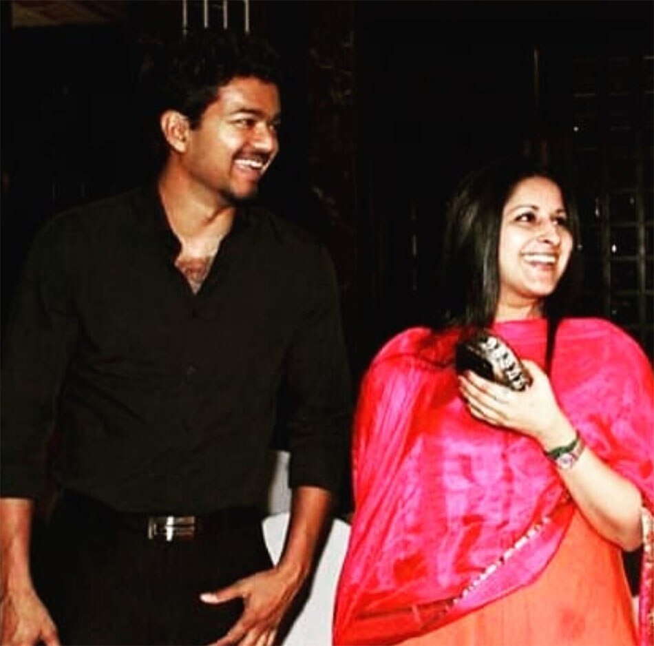 थलपती विजय-संगीता सोर्णलिंगम 