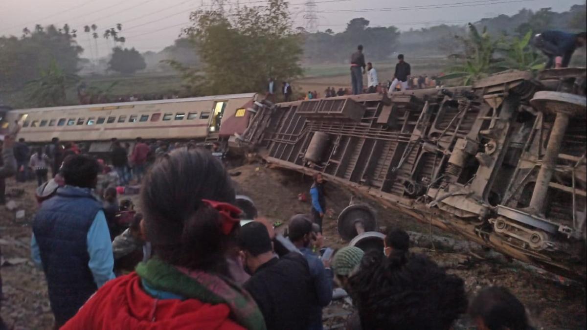 West Bengal Train accident 