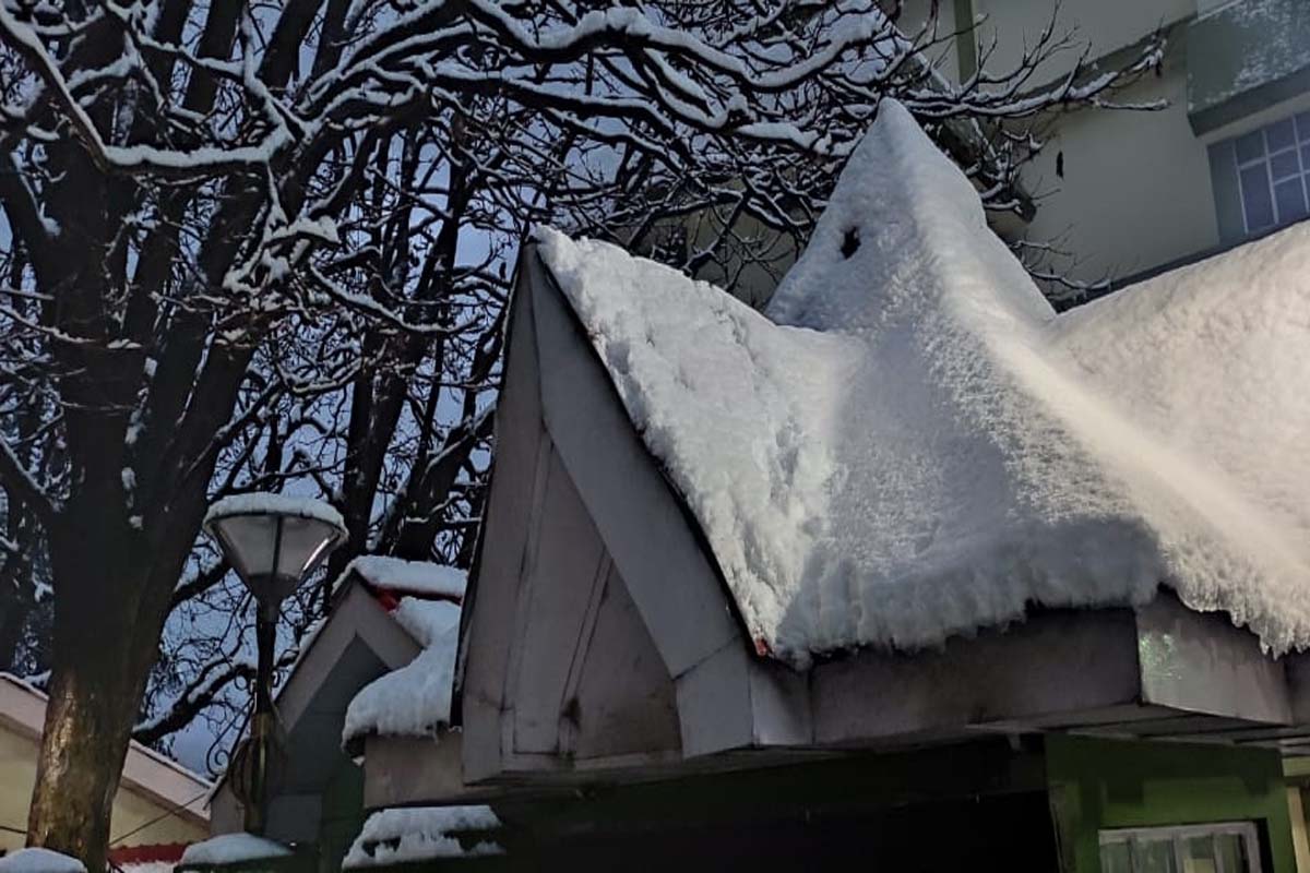 Snowfall in Uttarakhand