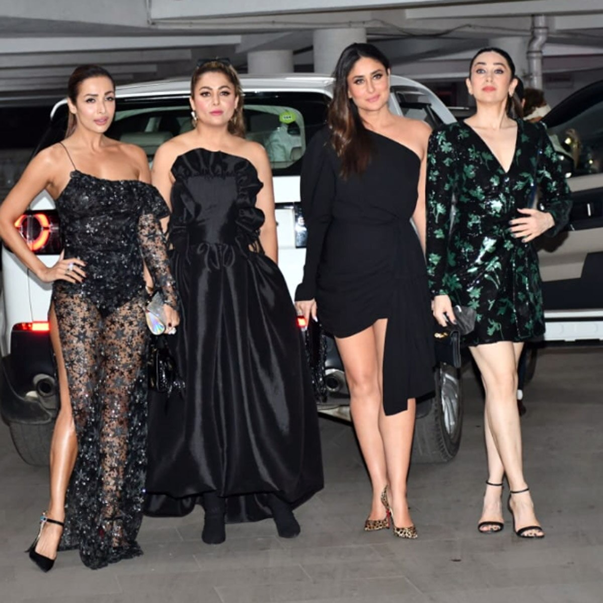 मलाइका अरोड़ा, अमृता अरोड़ा, करीना कपूर, करिश्मा कपूर