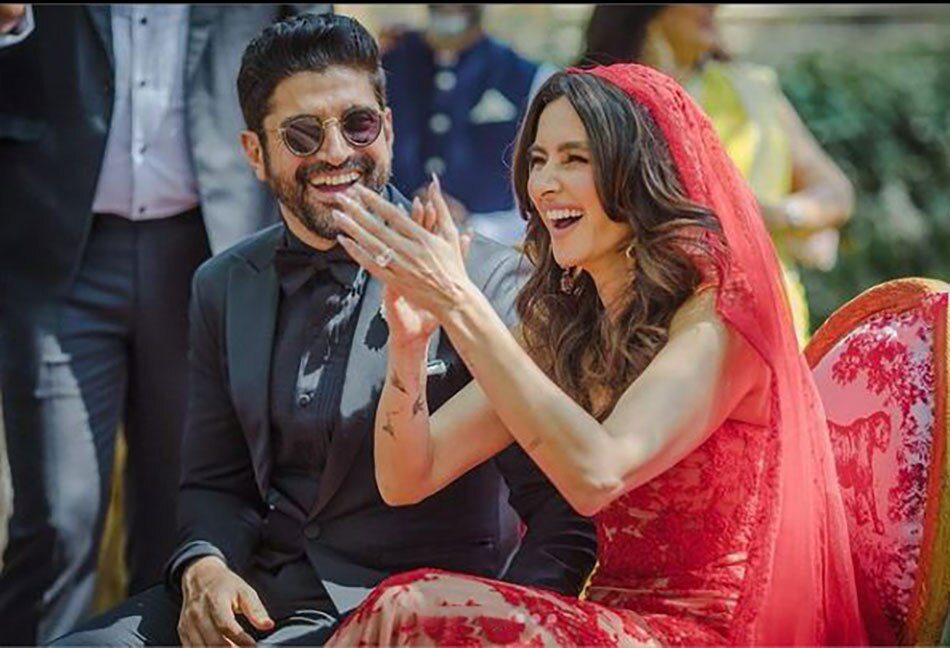 फरहान अख्तर-शिबानी दांडेकर वेडिंग फोटोज