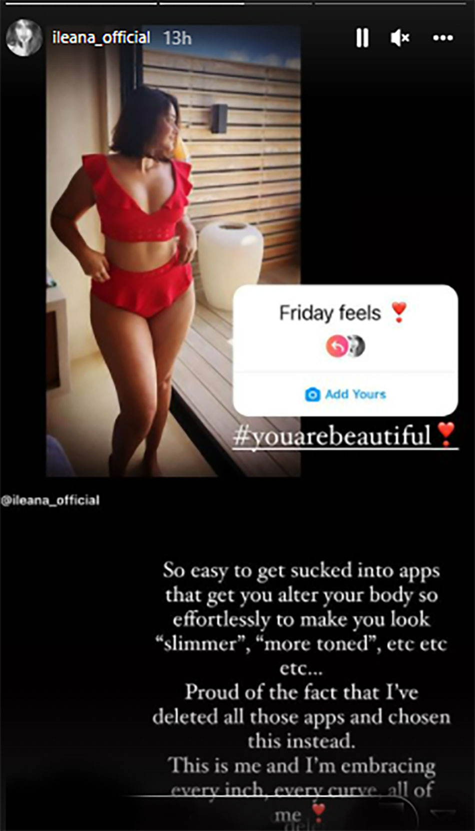 इलियाना डिक्रूज का पोस्ट