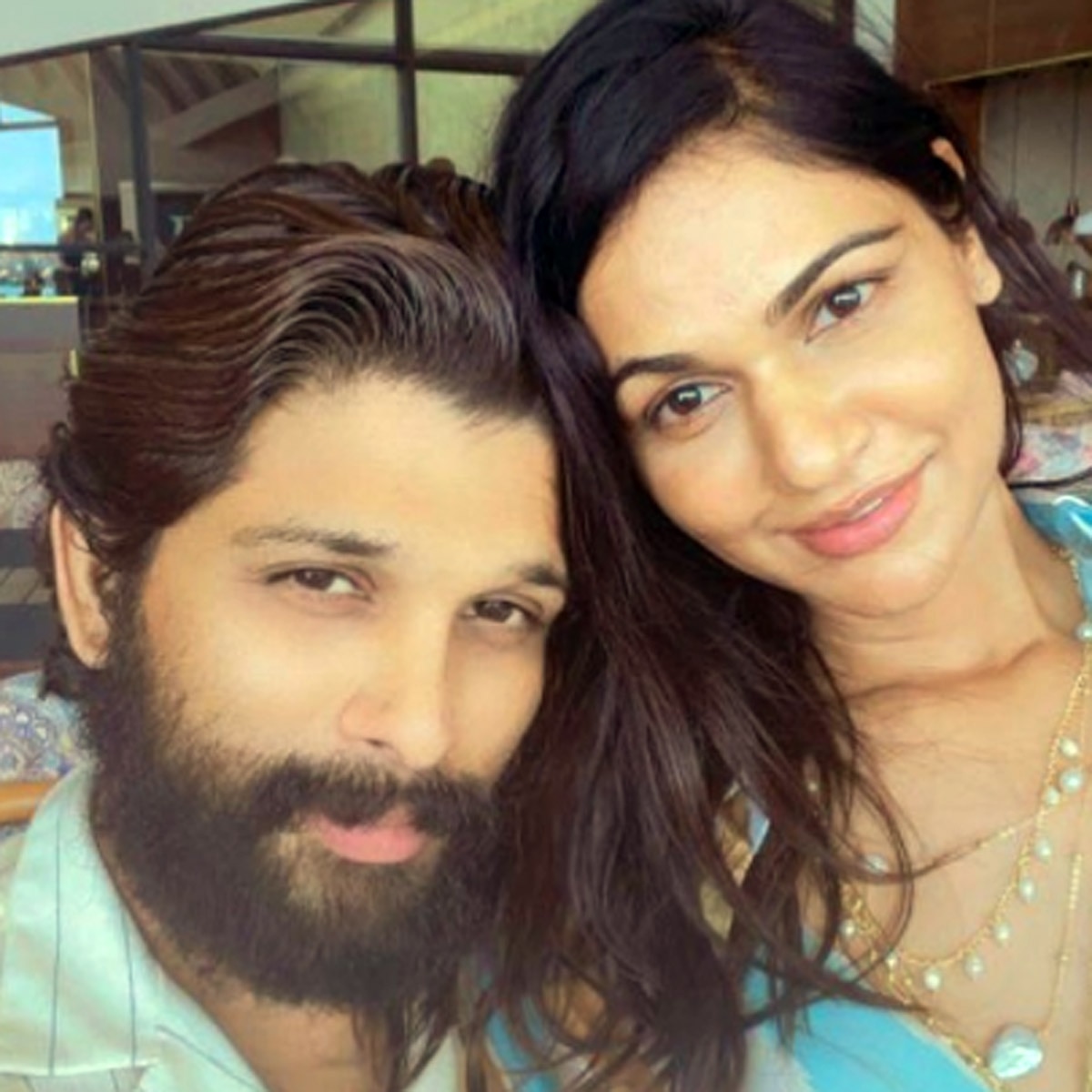 अल्लू और स्नेहा