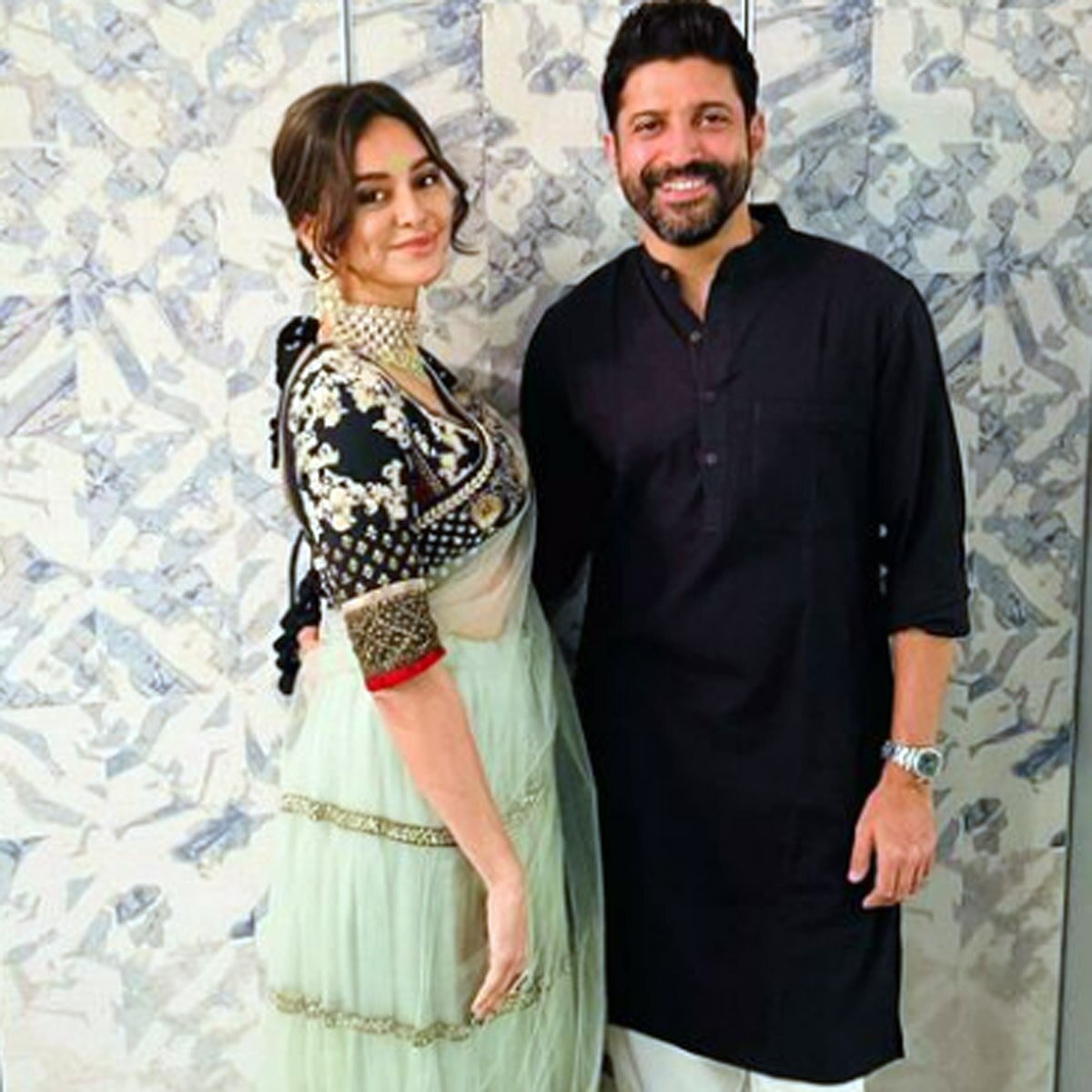 फरहान अख्तर और शिबानी दांडेकर