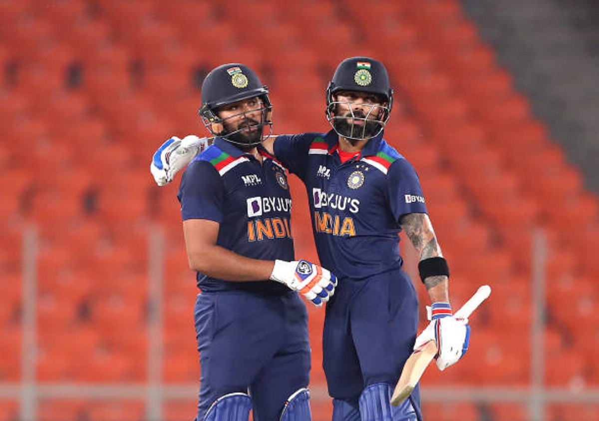 Virat Kohli and Rohit Sharma (Getty)