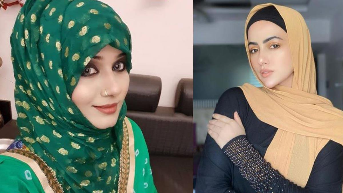 महजबी सिद्दीकी और सना खान