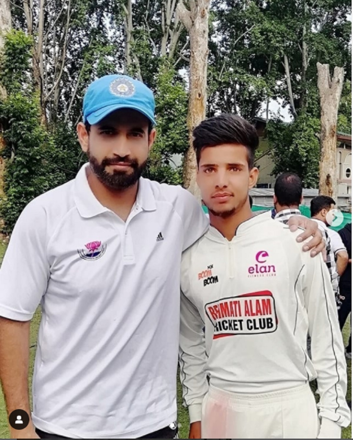 Rasikh and Irfan Pathan