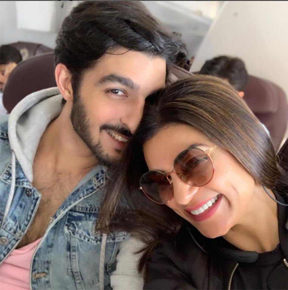 सुष्मिता सेन-रोहमन शॉल