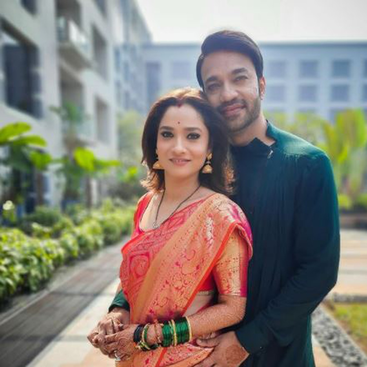 अंकिता लोखंडे और विक्की जैन