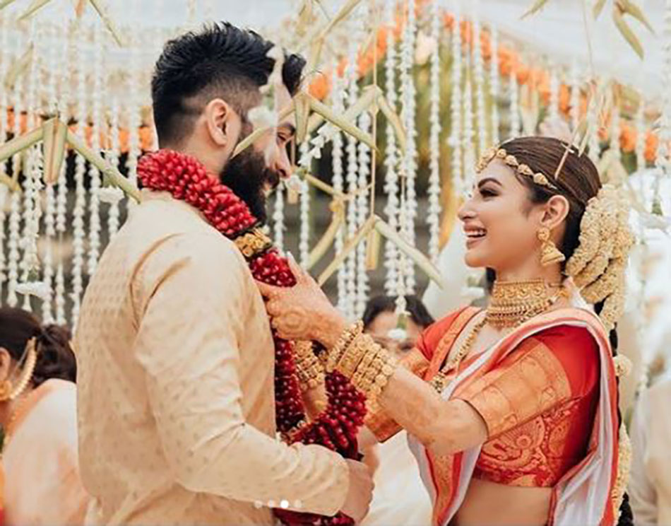 मौनी रॉय और सूरज नांबियार