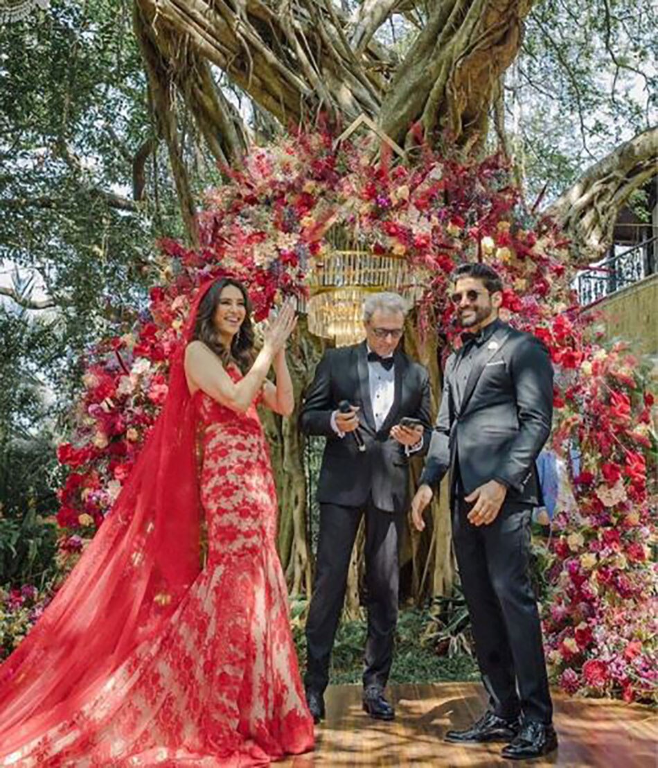 फरहान अख्तर-शिबानी दांडेकर वेडिंग फोटोज