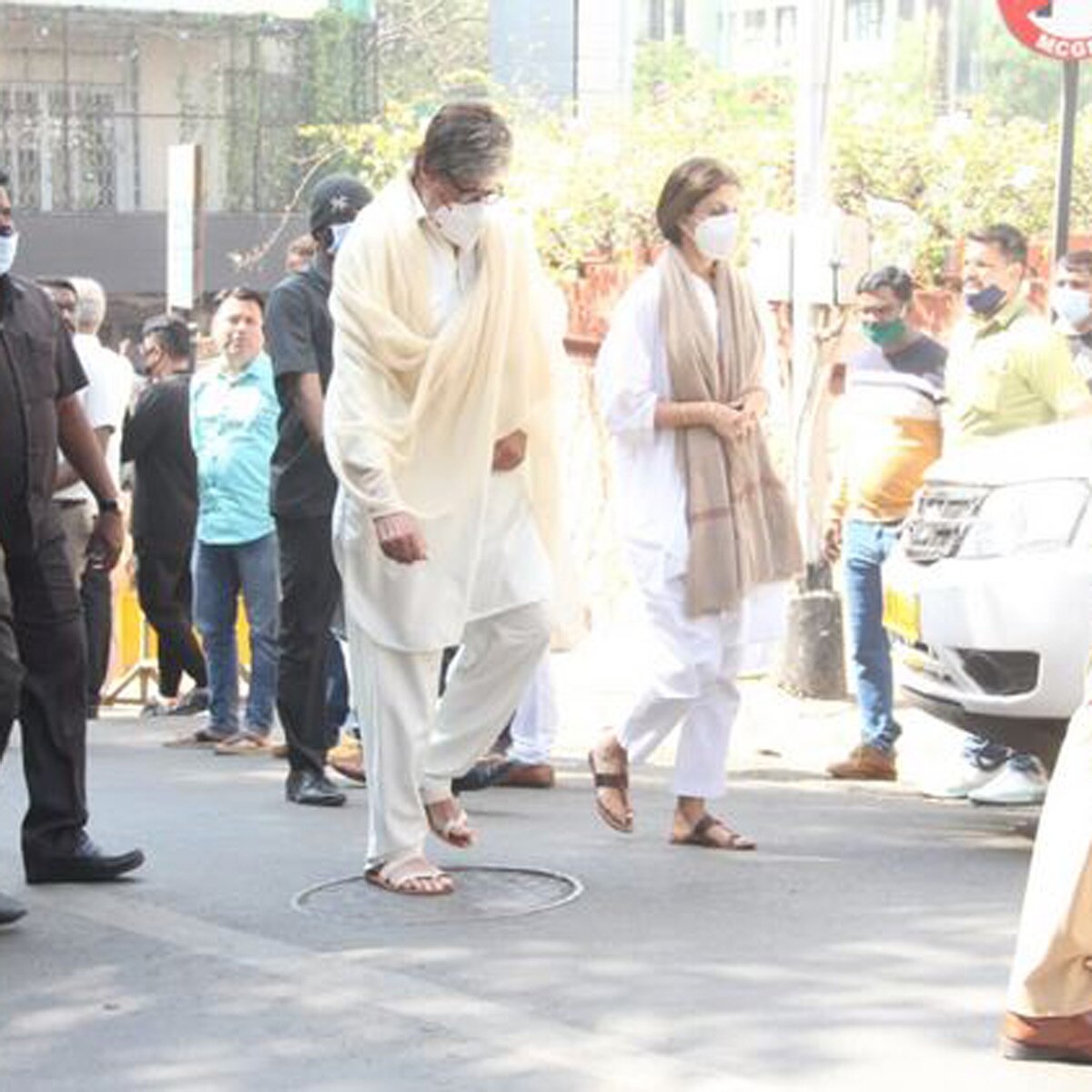 श्वेता बच्चन संग अमिताभ बच्चन