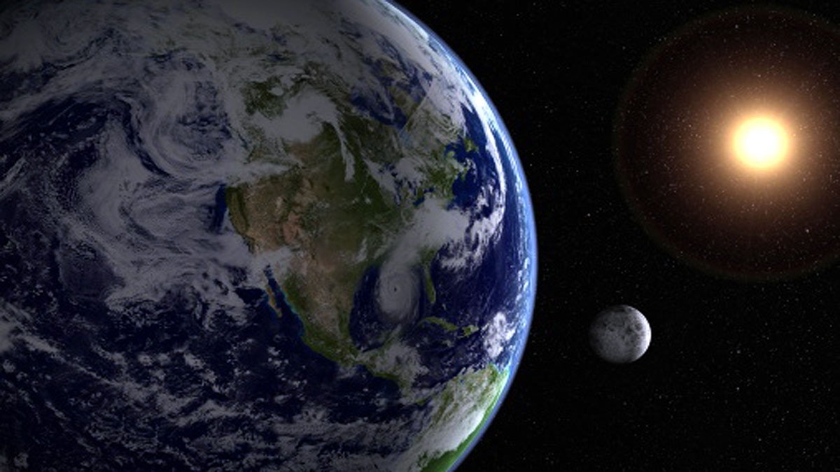 Asteroid sharing Earth's orbit