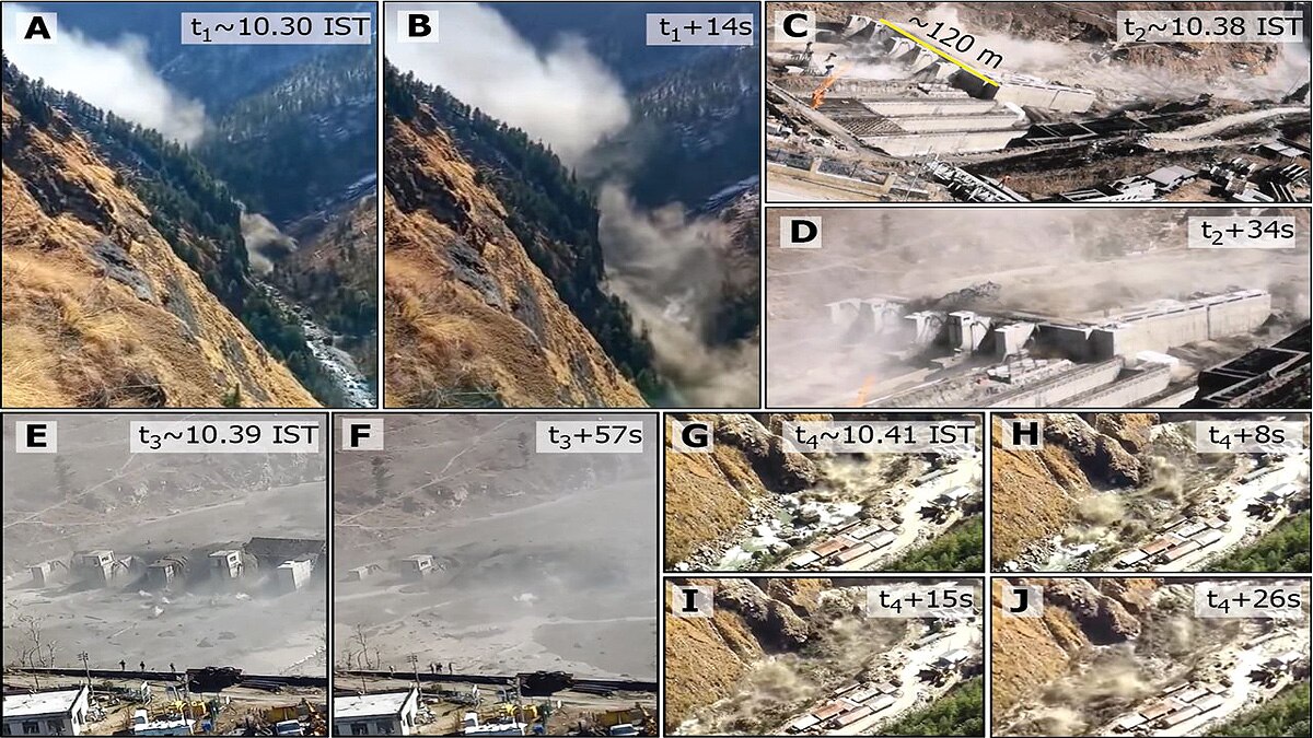 Chamoli disaster Weather