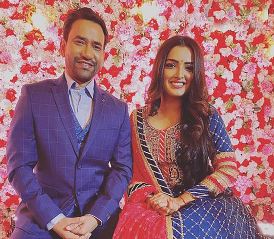 आम्रपाली दुबे संग दिनेश लाल यादव