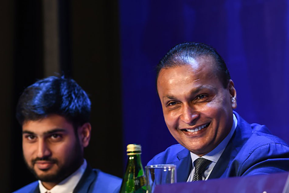 अनमोल अंबानी-अन‍िल अंबानी 