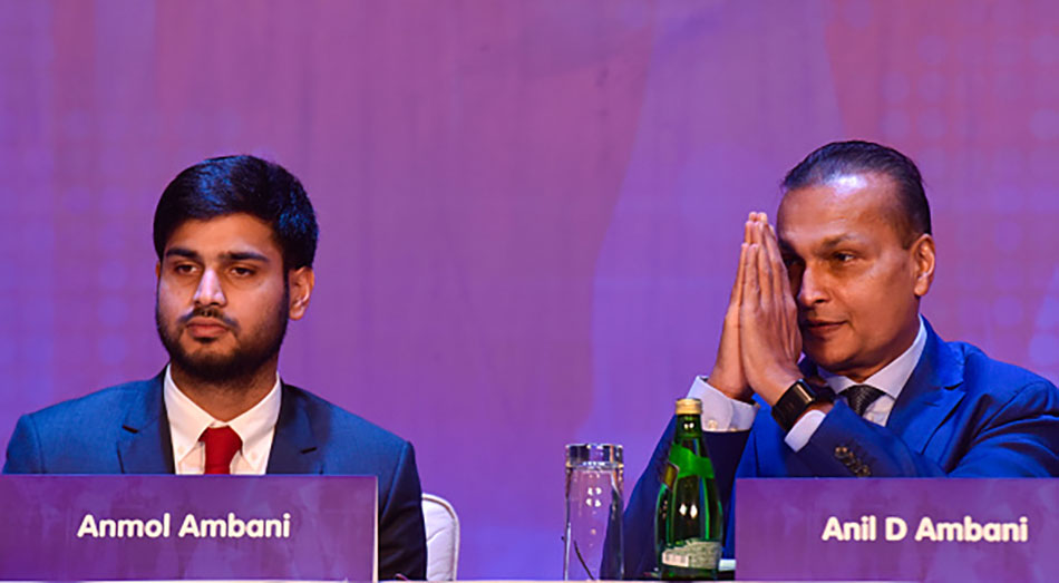 अनमोल अंबानी-अन‍िल अंबानी 
