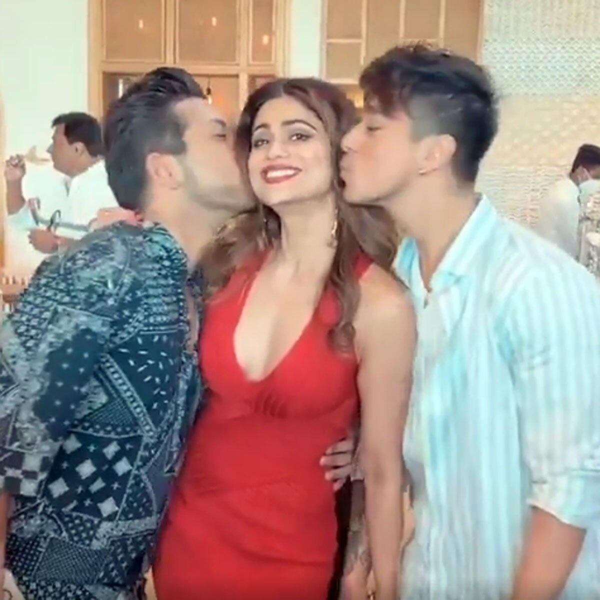 शमिता शेट्टी-प्रतीक सहजपाल-निशांत भट्ट