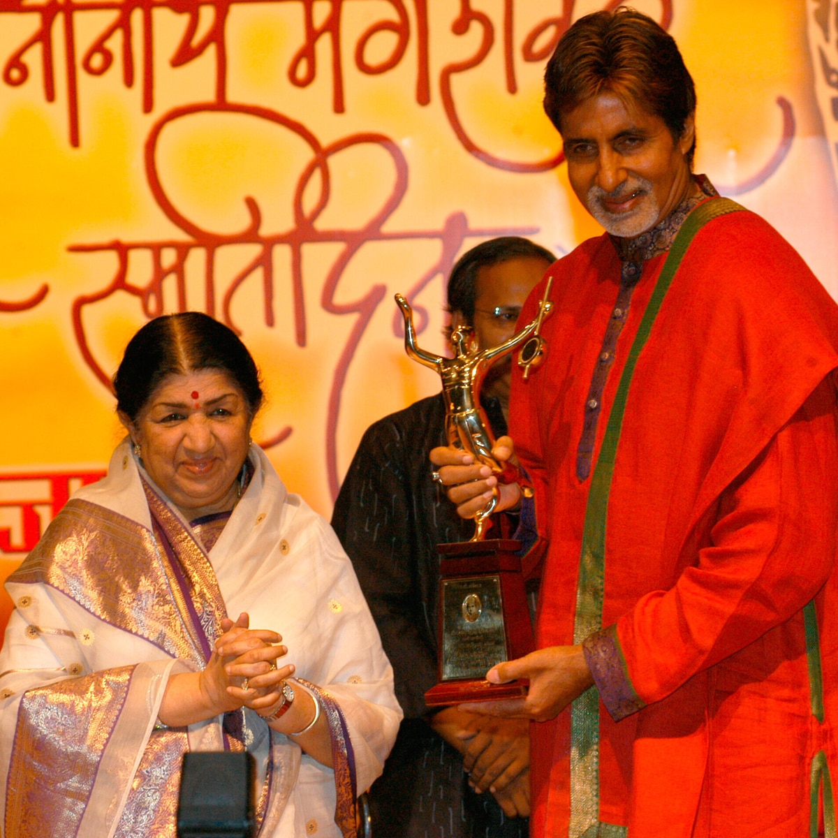 लता मंगेशकर, अमिताभ बच्चन